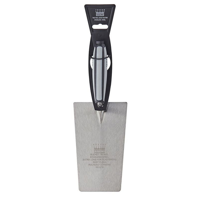 RAGNI R6167S 7 in Stainless Steel Plasterers Bucket Trowel - Mississauga Hardware Centre Inc