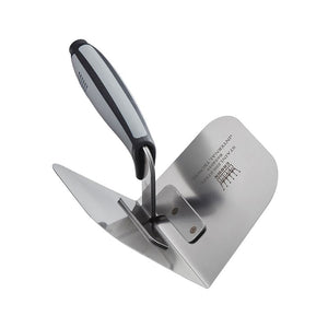 RAGNI R65401S 230mm x 160mm Stainless Steel Internal Corner Trowel 230mm x 160mm - Mississauga Hardware Centre Inc