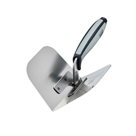 RAGNI R65401S 230mm x 160mm Stainless Steel Internal Corner Trowel 230mm x 160mm - Mississauga Hardware Centre Inc