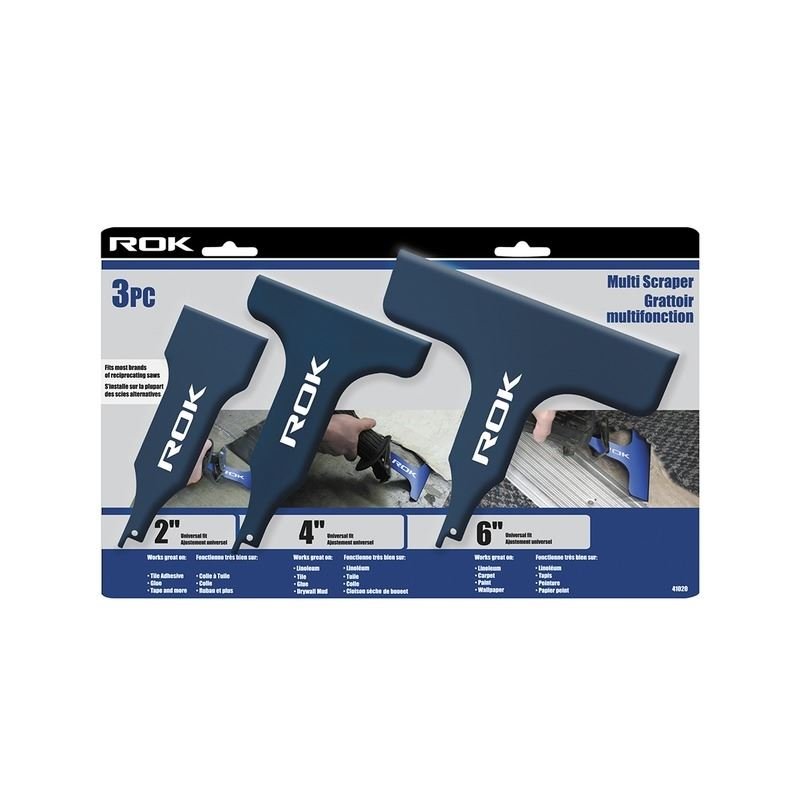 ROK 41020 Multi - Scraper Set 3pc - Mississauga Hardware Centre IncROK41020