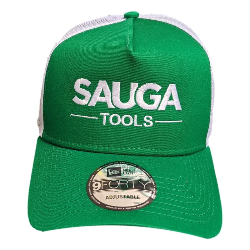 Sauga Tools New Era 9Forty Green Trucker Hat - Mississauga Hardware Centre Inc