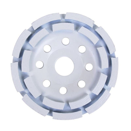 SEGMENTED 2 ROW DIAMOND CUP WHEEL 4Â½IN - Mississauga Hardware Centre IncTOOLWAY120479