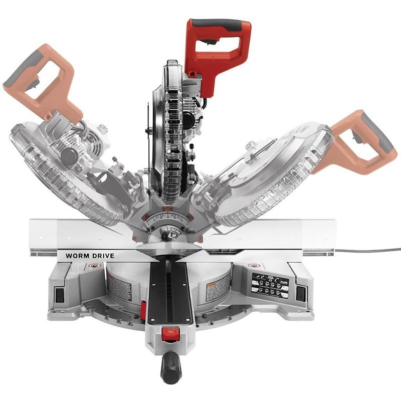 SKILSAW SPT88 - 01 12 In. Worm Drive Dual Bevel Sliding Miter Saw - Mississauga Hardware Centre IncSKILSPT88-01