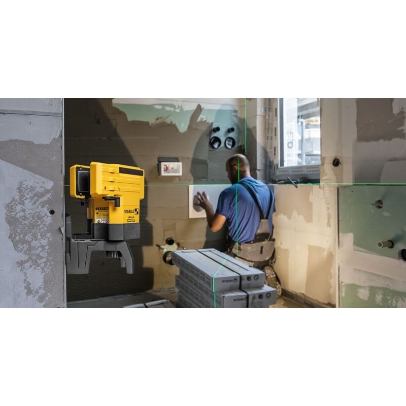 Stabila LAX50G Green Cross Line Laser - Mississauga Hardware Centre IncSTABILA03265GP