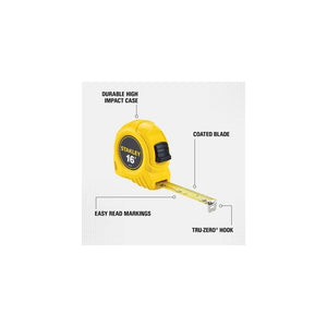 Stanley 30 - 495 16ft Tape Measure - Mississauga Hardware Centre Inc