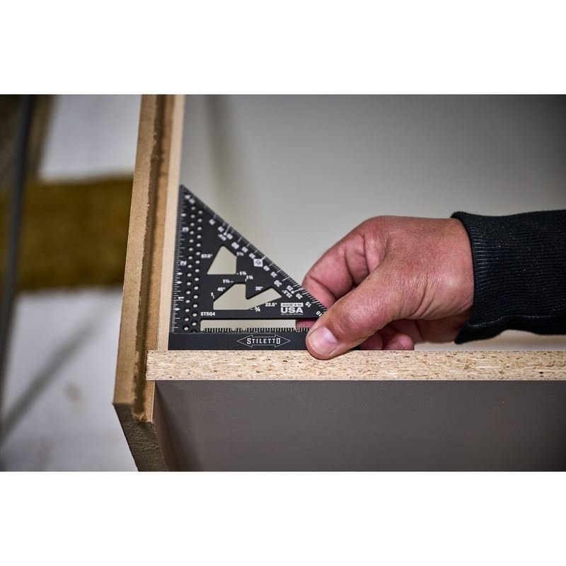 STILETTO STSQ4 4 - 1/2 4in Trim Square - Mississauga Hardware Centre Inc