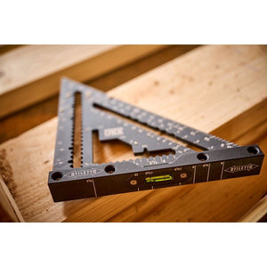 STILETTO STSQ7 - L 7in Carpenter Square with Level - Mississauga Hardware Centre Inc
