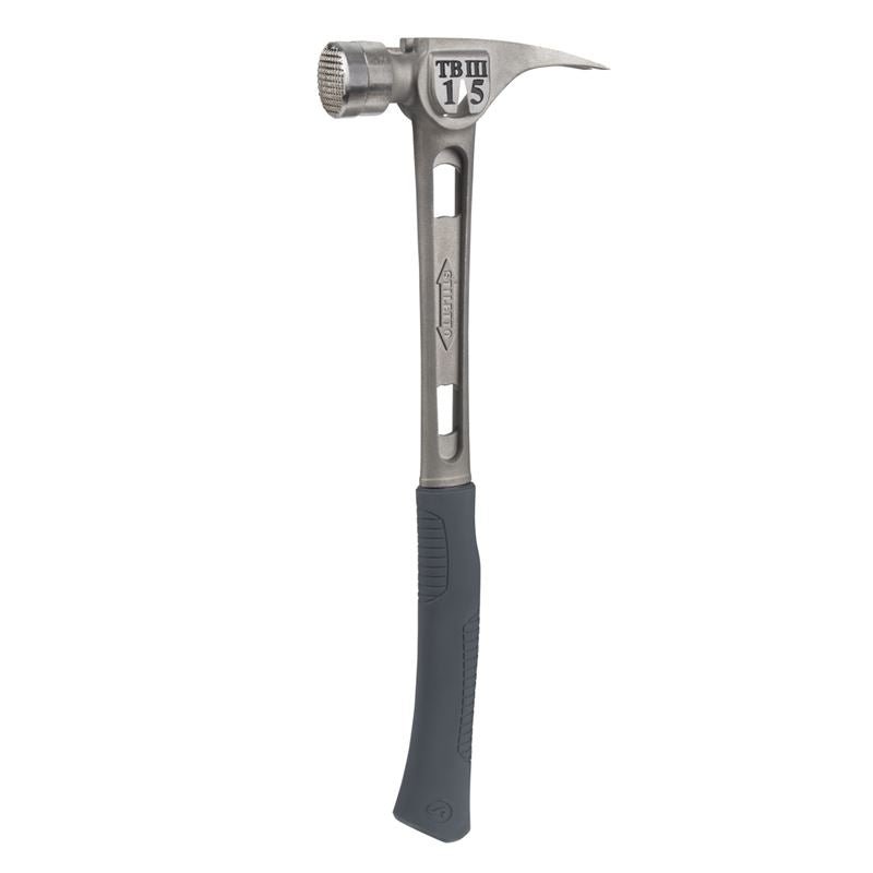 Stiletto TB3MC TI - BONE III Hammer with Milled Face and 18in Curved Handle - Mississauga Hardware Centre Inc