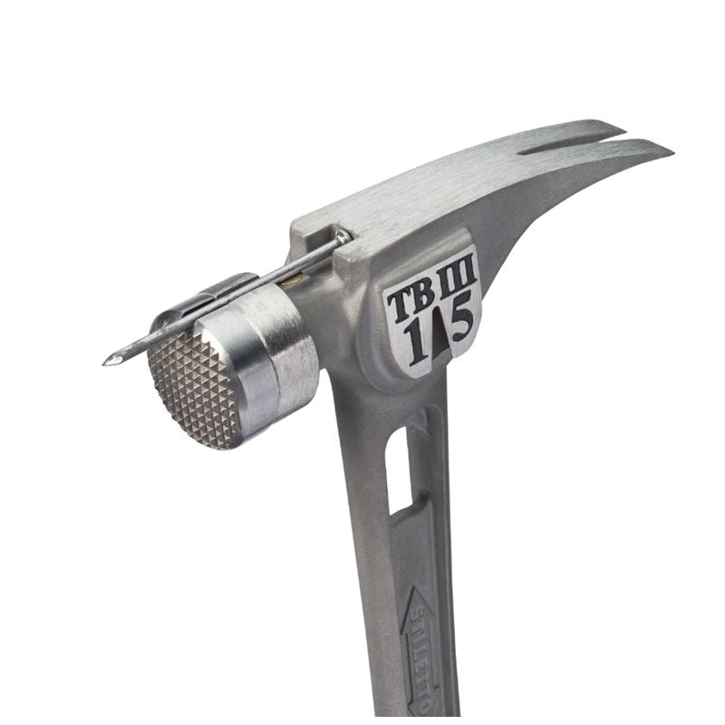 Stiletto TB3MC TI - BONE III Hammer with Milled Face and 18in Curved Handle - Mississauga Hardware Centre Inc