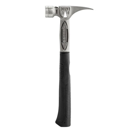 Stiletto TBM14RSS TIBONE Mini 14oz Titanium Framing Hammer - Smooth/Straight - Mississauga Hardware Centre Inc