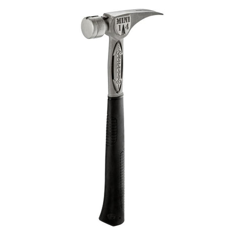 Stiletto TBM14RSS TIBONE Mini 14oz Titanium Framing Hammer - Smooth/Straight - Mississauga Hardware Centre Inc