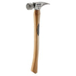 Stiletto TI14MC 14oz Hickory Framing Hammer - Milled/Curve - Mississauga Hardware Centre Inc