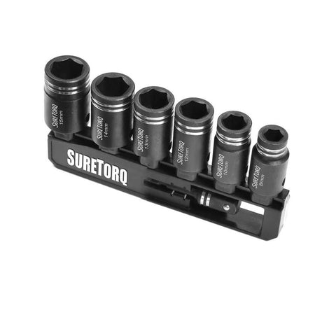 SURETORQ 0370 - 0702CA 7 PC Impact Socket Set - METRIC - Mississauga Hardware Centre Inc
