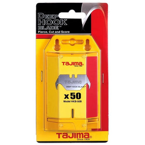 Tajima HKB - 50B DEEP HOOK Blades - 50 Pack - Mississauga Hardware Centre Inc