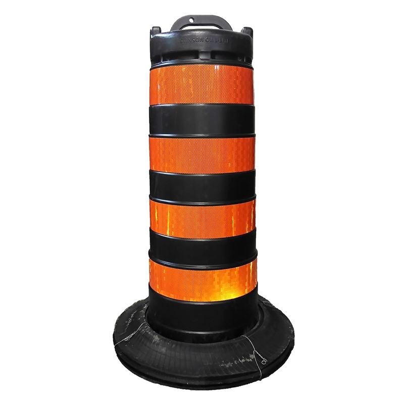 TC - 54 Traffic Barrel W/ Base - Mississauga Hardware Centre Inc