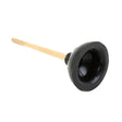 TOILET PLUNGER 8in Cup w / 21in Wooden Handle - Mississauga Hardware Centre Inc