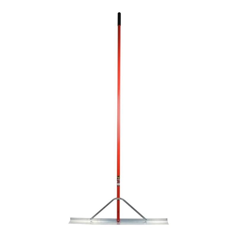 Toolway 36IN ALUM.ASPHALT LUTE RAKE W / 82IN ALUM. HANDLE - Mississauga Hardware Centre Inc