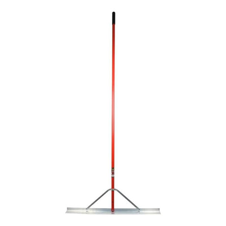 Toolway 36IN ALUM.ASPHALT LUTE RAKE W / 82IN ALUM. HANDLE - Mississauga Hardware Centre Inc
