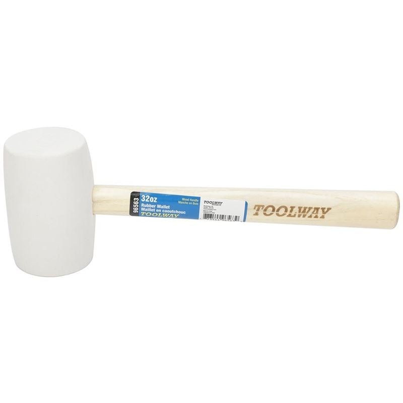 Toolway 396563 32 OZ Rubber Mallet - Mississauga Hardware Centre Inc