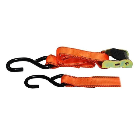 Toolway 406170 2pc Ultimate Cambuckle Tie - Down 1 in X 12ft Bs - 1200lb Wll - 400lb - Mississauga Hardware Centre Inc