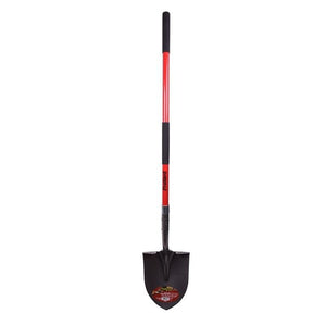Toolway 9½IN X58IN ROUND SHOVEL FIBERGLASS L - HANDLE - Mississauga Hardware Centre Inc