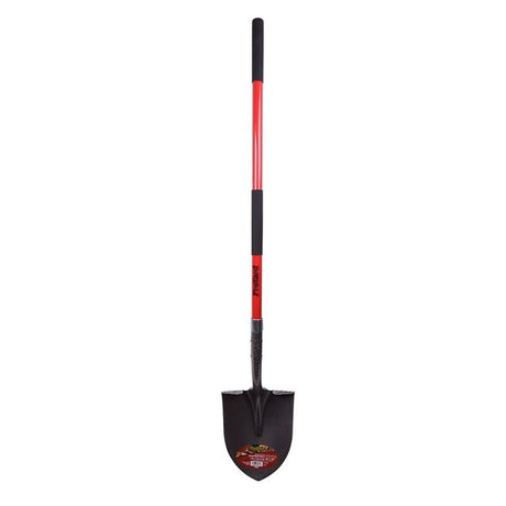 Toolway 9½IN X58IN ROUND SHOVEL FIBERGLASS L - HANDLE - Mississauga Hardware Centre Inc