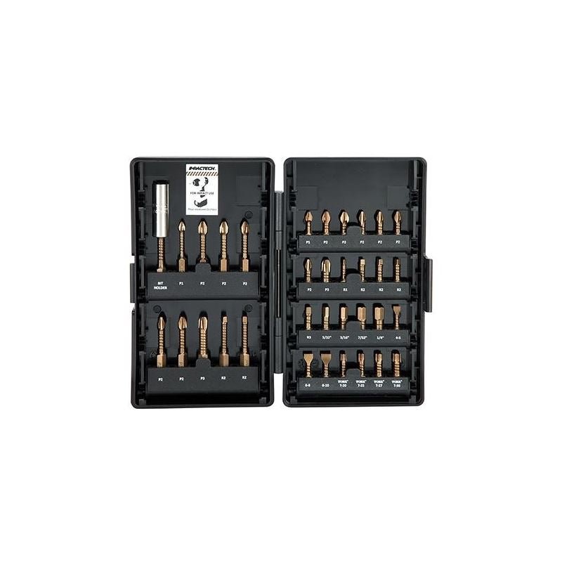 VEGA P34 - 1DB 34PC Impactech Driver Bit Set - Mississauga Hardware Centre Inc