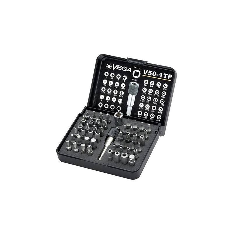 VEGA V50 - 1TP 50 PC Driver Bit Set - Mississauga Hardware Centre Inc