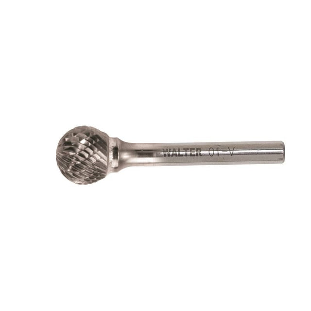 WALTER 01V026 CARBIDE BURR 1/4in Shank Double Cut SD - 5 DC - Mississauga Hardware Centre Inc