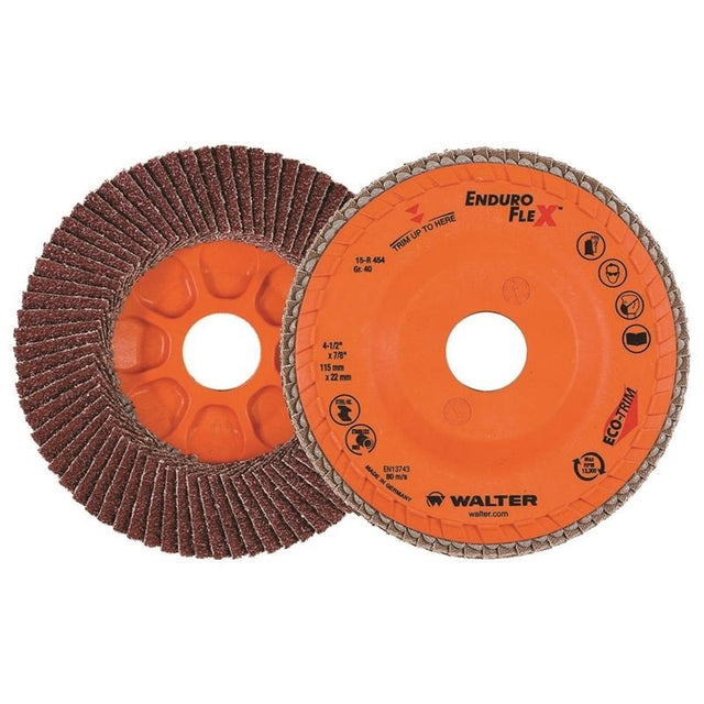 WALTER 15R454 4 - 1/2in GR40 ENDURO - FLEX BLENDING DISC - Mississauga Hardware Centre Inc