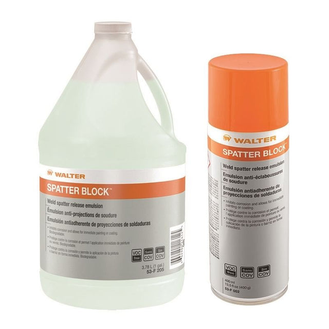 WALTER 53F203 SPATTER BLOCK SPRAYER 500ML - Mississauga Hardware Centre Inc