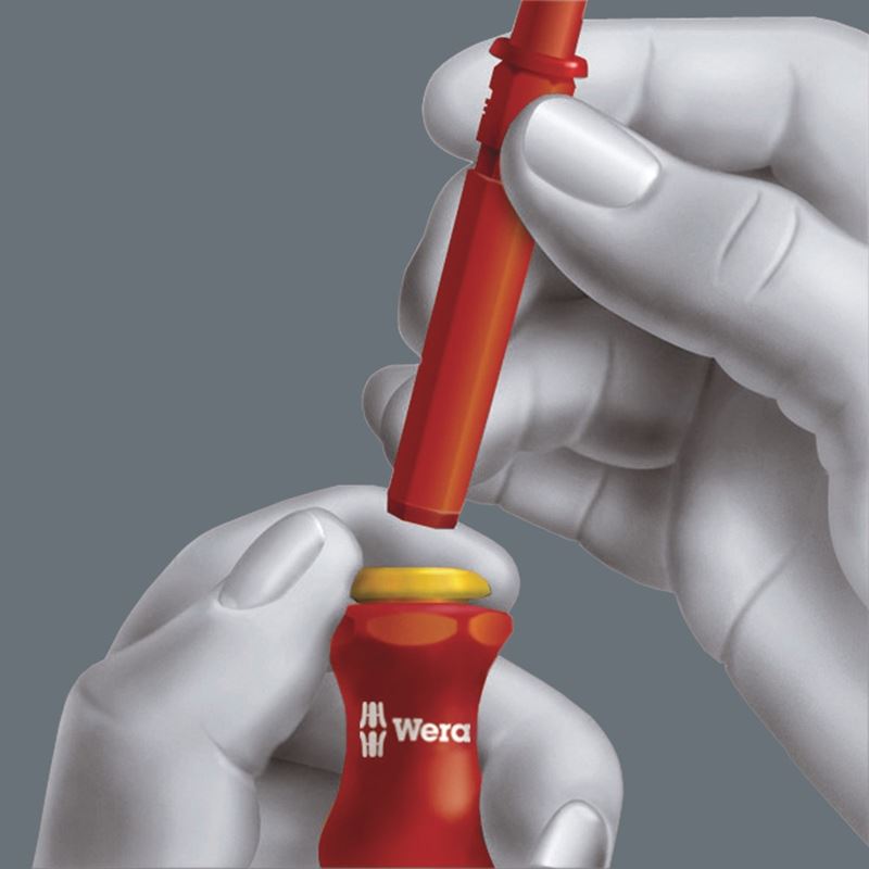 WERA 05003990001 817 VDE Kraftform blade - holding handle, 9 x 98 mm - Mississauga Hardware Centre Inc