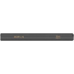 WERA 05018157001 840 S Hex - Plus bits for impact screwdrivers, 1/4in x 70 mm - Mississauga Hardware Centre Inc
