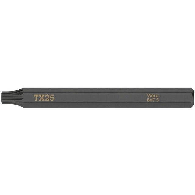 WERA 05018168001 867 S TORX bits for impact screwdrivers, TX 25 x 70 mm - Mississauga Hardware Centre Inc