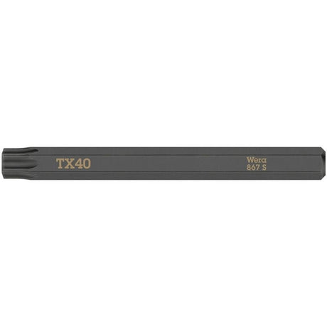 WERA 05018170001 867 S TORX bits for impact screwdrivers, TX 40 x 70 mm - Mississauga Hardware Centre Inc