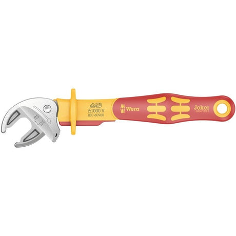 WERA 05020153001 6004 Joker VDE L VDE - insulated self - setting spanner, 16 - 19 x 5/8 - 3/4in x 226 mm - Mississauga Hardware Centre Inc