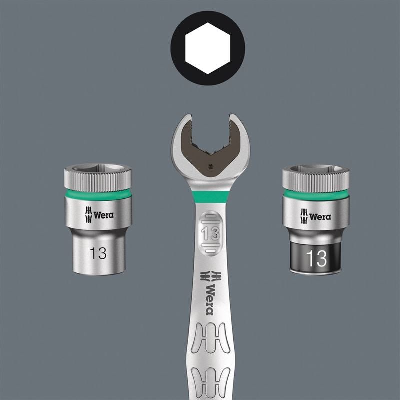 Wera 05020229001 6003 Joker 4 Set Imperial 1 Ring Spanner Set, 4 Pieces - Mississauga Hardware Centre Inc