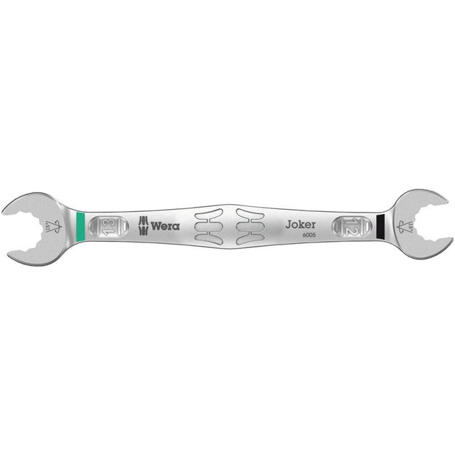 Wera 05020313001 6005 Joker Double Open - Ended Wrenches, 12 X 13 X 166 Mm - Mississauga Hardware Centre Inc