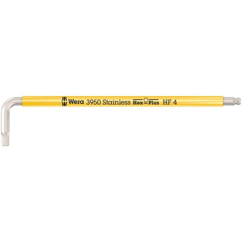 Wera 05022694001 3950 Spkl Multicolour Hf L - Key, Metric, Stainless Steel, With Holding Function, 4 X 137 Mm - Mississauga Hardware Centre Inc