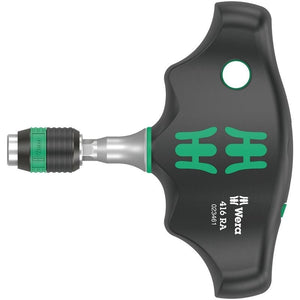 WERA 05023461001 416 RA T - handle bitholding screwdriver with ratchet function and Rapidaptor quick - release chuck, 1/4 x 45 mm - Mississauga Hardware Centre Inc