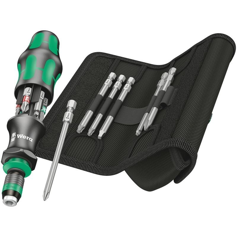 WERA 05051013001 Kraftform Kompakt 20 Tool Finder 3 with pouch, 13 pieces - Mississauga Hardware Centre Inc