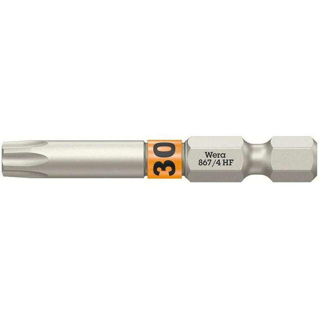 Wera 05060510001 867/4 Torx Hf Bits With Holding Function, Tx 30 X 50 Mm - Mississauga Hardware Centre Inc