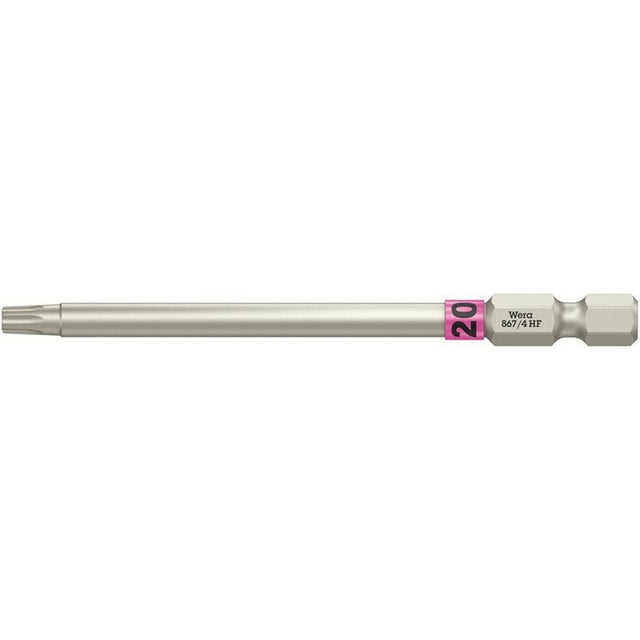 Wera 05060514001 867/4 Torx Hf Bits With Holding Function, Tx 20 X 89 Mm - Mississauga Hardware Centre Inc