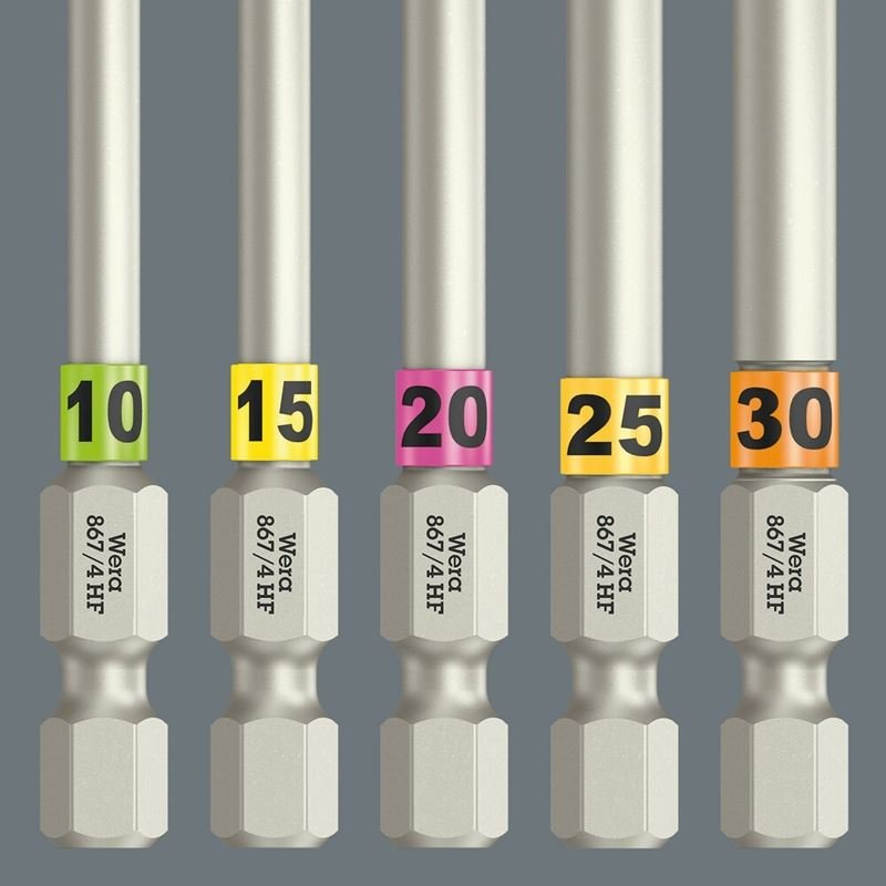 Wera 05060515001 867/4 Torx Hf Bits With Holding Function, Tx 25 X 89 Mm - Mississauga Hardware Centre Inc