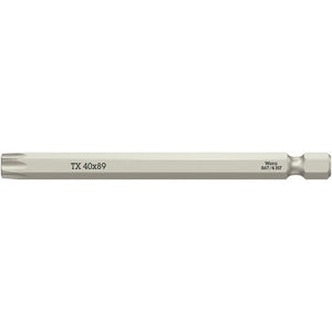 Wera 05060517001 867/4 Torx Hf Bits With Holding Function, Tx 40 X 89 Mm - Mississauga Hardware Centre Inc