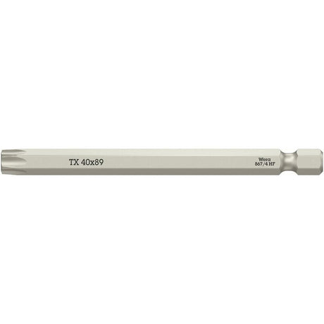 Wera 05060517001 867/4 Torx Hf Bits With Holding Function, Tx 40 X 89 Mm - Mississauga Hardware Centre Inc