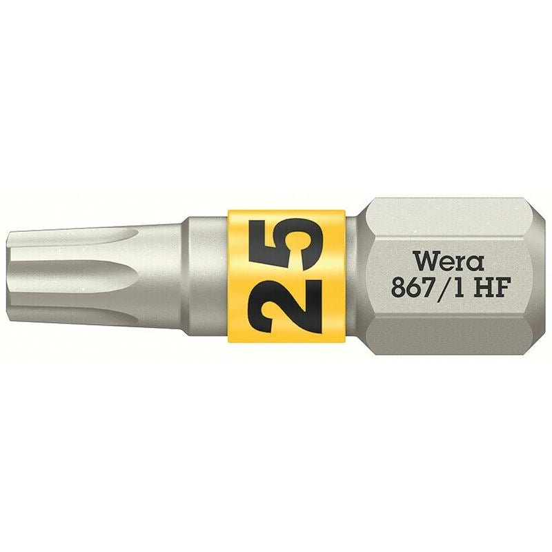 Wera 05066142001 867/1 Torx Hf Bits With Holding Function, Tx 20 X 25 Mm - Mississauga Hardware Centre Inc
