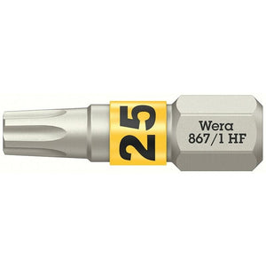 Wera 05066142001 867/1 Torx Hf Bits With Holding Function, Tx 20 X 25 Mm - Mississauga Hardware Centre Inc