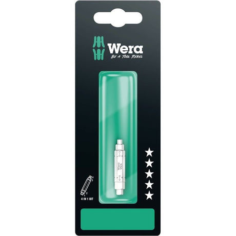 Wera 05073201001 9506 Sb 4 - In - 1 Bit 1, 3; 4; 5; 6 X 37 Mm - Mississauga Hardware Centre Inc