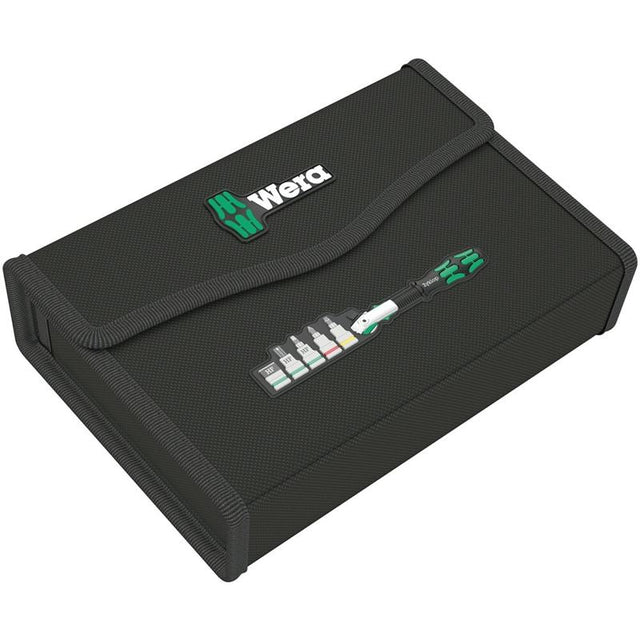 Wera 05136538001 9475 Textile Box 8100 Sb All - In Zyklop Speed 3/8", Empty, 232 X 49 X 150 Mm - Mississauga Hardware Centre Inc